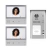 Intercom System for Home | 2 Apartment WiFi Video Door Bell | 2 x 7inch Monitors, Door Release - DX4722S/ID