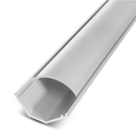 Wire Trak Corner Duct Raceway FE0201150CD-W 2-3/16inch - 6ft, White