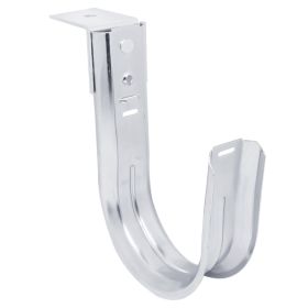 Wavenet â€“ 4inch J-Hook Wall Ceiling Mount Route with Fix Clip for Cat6 Cat5e Optic Network Data Cable Wire Management - 25 Pack