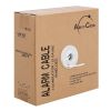 Alarm/Security Shielded 22/2 Solid Cable - Pull Box 500 Feet White