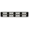 Cmple - 48 Port Cat6 Network Patch Panel, Cat 6 Rackmount Wall Mount Category 6 Bracket Surface 110 Type (568A/568B Compatible