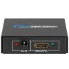 Cmple - 2 Ports HDMI Powered Splitter 1x2 for Full HD 4K @30Hz & 3D Support (One Input to Two Outputs)