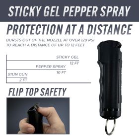 Streetwise Sticky Gel Pepper Spray (size: 0.5ozHot Pink)