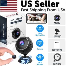 Mini Hidden Spy Nanny Camera Wireless Nanny Cam WiFi Home Security HD 1080P DVR (Options: X10 Camera)
