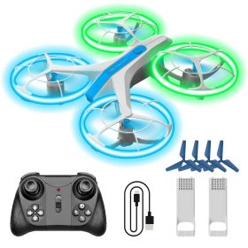 4DRC V33 RC Drones 6k Camera For Beginner,RC Drone With Altitude Hold And Headless Mode,RC Quadcopter With LED Light (Color: WHTIE)