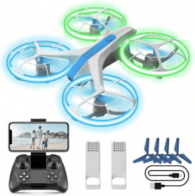 4DRC V33 RC Drones 6k Camera For Beginner,RC Drone With Altitude Hold And Headless Mode,RC Quadcopter With LED Light (Color: WHITE(CAMERA))