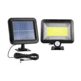 Solar Powered Wall Lights Motion Sensor Lamp (Type: Style A, Color: As pic show)